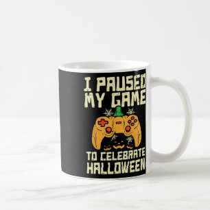 Pausen mein Spiel Halloween Gamer-Kostüm-Jungs Kaffeetasse