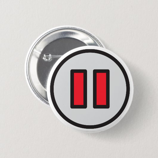 Pausenschaltfläche & Button: Wanderlust Button (Vorne & Hinten)