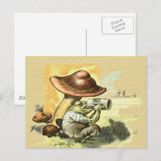 Pausenzeit Postkarte (Vorne/Hinten)