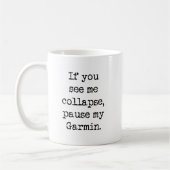 Pausieren mein Garmin Kaffeetasse (Links)