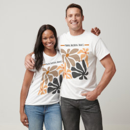 Pausieren. Überdenken. Reagieren. T-Shirt
