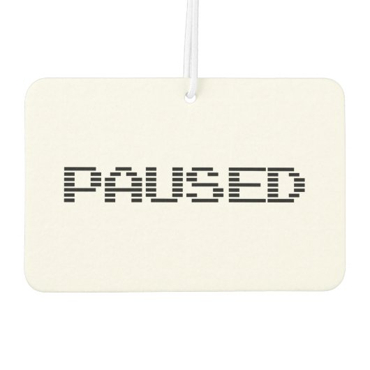 PAUSIERT AUTOLUFTERFRISCHER (Rückseite)