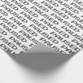 PAUSIERT GESCHENKPAPIER (Ecke)