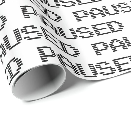 PAUSIERT GESCHENKPAPIER (Rolleneckpunkt)