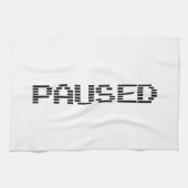 PAUSIERT GESCHIRRTUCH (Horizontal)