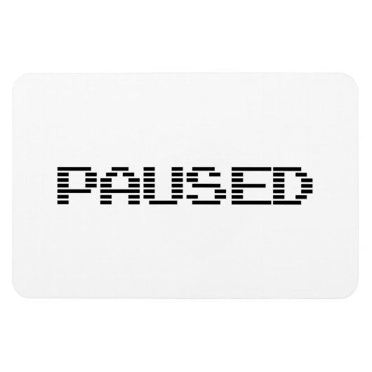 PAUSIERT MAGNET (Horizontal)