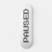 PAUSIERT SKATEBOARD (Vorderseite)