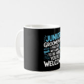 Pausierte Spielhochzeitsfeier Fliege süß Junior Kaffeetasse (Vorderseite Links)