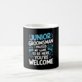 Pausierte Spielhochzeitsfeier Fliege süß Junior Kaffeetasse (Mittel)