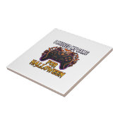 Pausiertes Spiel Halloween Controller Fledermäuse  Fliese (Seite)
