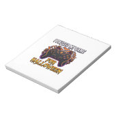 Pausiertes Spiel Halloween-Controller Fledermäuse Notizblock (Rotiert)