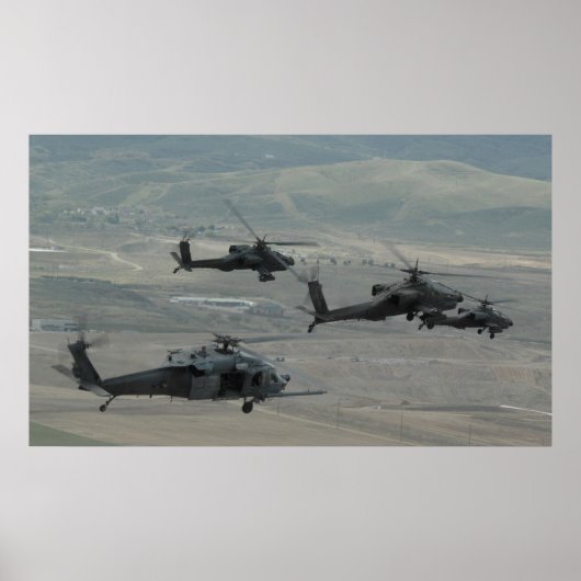Pave Hawks und Apaches Poster (Vorne)