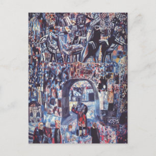 Pavel Filonov: Die Narva Gates Postkarte