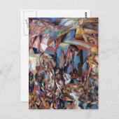 Pavel Filonov - Fischerei Schooner Postkarte (Vorne/Hinten)