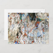 Pavel Filonov- Magi Postkarte (Vorne/Hinten)