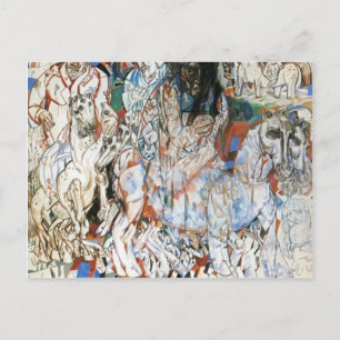 Pavel Filonov- Magi Postkarte