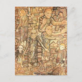 Pavel Filonov - Nach dem Raid Postkarte (Vorderseite)