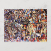 Pavel Filonov - Tiere Postkarte (Vorderseite)