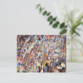 Pavel Filonov - Zusammensetzung Postkarte (Stehend Vorderseite)