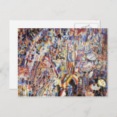 Pavel Filonov - Zusammensetzung Postkarte (Vorne/Hinten)