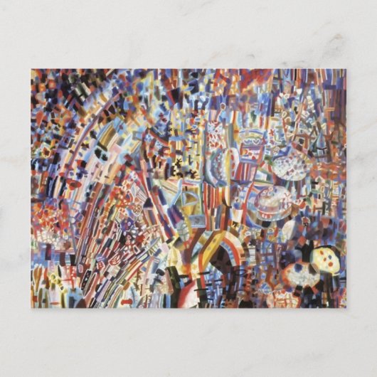 Pavel Filonov - Zusammensetzung Postkarte (Vorderseite)