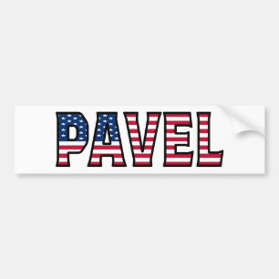 Pavel Name Vorname USA Aufkleber-Auto Autoaufkleber