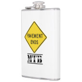 Pavement Ends Mountain Biking Flachmann (Links)