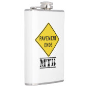 Pavement Ends Mountain Biking Flachmann (Rechts)