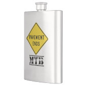 Pavement Ends Mountain Biking Flachmann (Links)