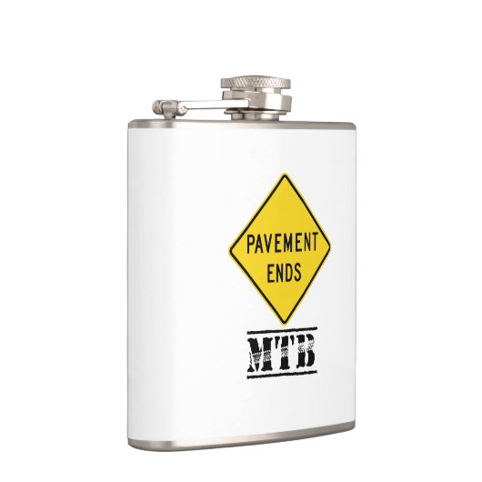 Pavement Ends Mountain Biking Flachmann (Rechts)