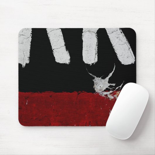 Pavement Paint Art - Cool - Einzigartig Mousepad (Mit Mouse)