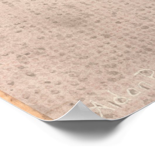 Pavement Primrose Poster (Ecke)