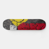 Pavement Road Paint Art - Cool - Spaß Skateboard (Horizontal)