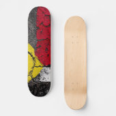 Pavement Road Paint Art - Cool - Spaß Skateboard (Vorderseite)