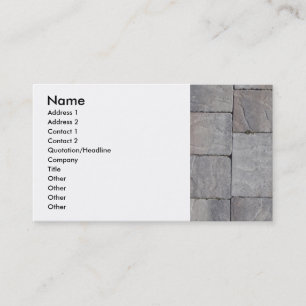 Pavers Business Card Visitenkarte