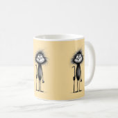 Pavian baboon kaffeetasse (VorderseiteRechts)