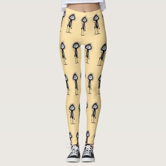 Pavian baboon leggings (Vorderseite)