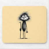 Pavian baboon mousepad (Vorne)