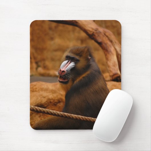 Pavian/Baboon Mousepad (Mit Mouse)