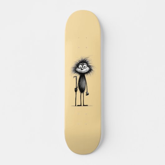Pavian baboon skateboard (Vorne)