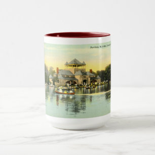 Pavillon Belle Isle, Detroit Michigan 1915 Vintag Tasse