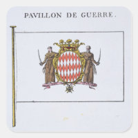 Pavillon de Guerre, Details aus den Flaggen von Mo
