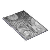 Pavillon der acht Paradiese, in Isfahan, von Notizblock (Rechte Seite)