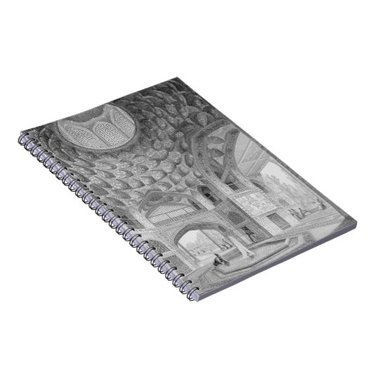 Pavillon der acht Paradiese, in Isfahan, von Notizblock (Rechte Seite)