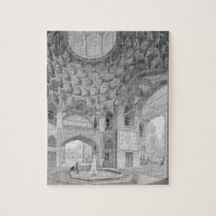 Pavillon der acht Paradiese, in Isfahan, von Puzzle