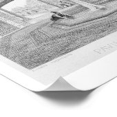 Pavillon der acht Paradises in Isfahan, aus Poster (Ecke)