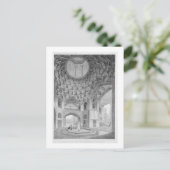 Pavillon der acht Paradises in Isfahan, aus Postkarte (Stehend Vorderseite)