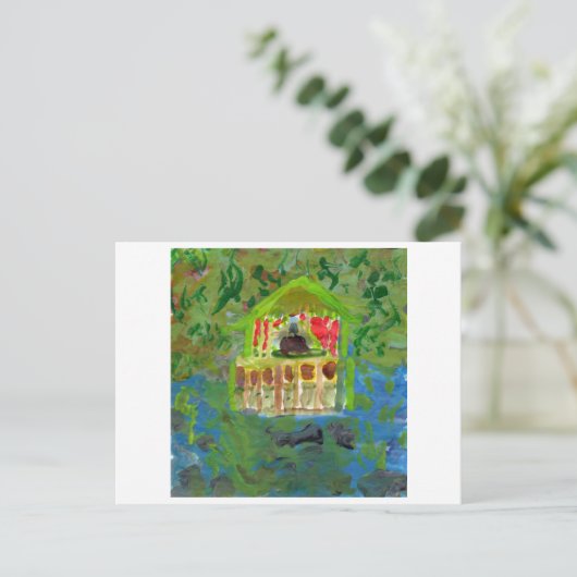 Pavillon der friedlichen Vermittlung nach Karte (Stehend Vorderseite)