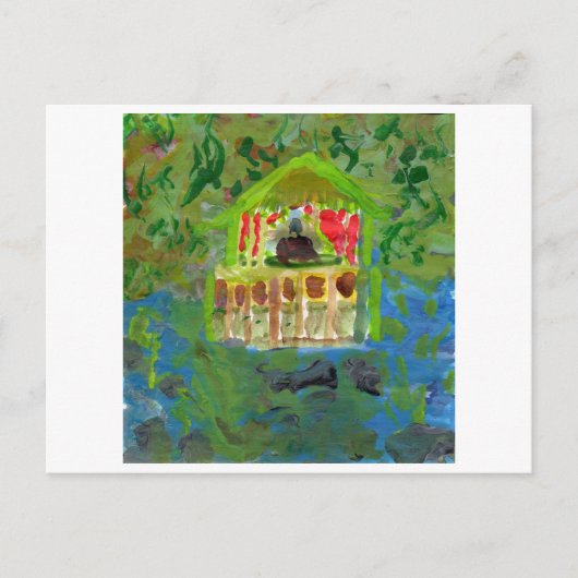 Pavillon der friedlichen Vermittlung nach Karte (Vorderseite)