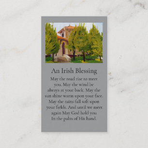 Pavillon der Weltmesse Irish Sessing Memorial Gebe Visitenkarte